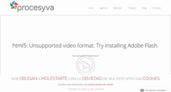 Desktop Screenshot of procesyva.com